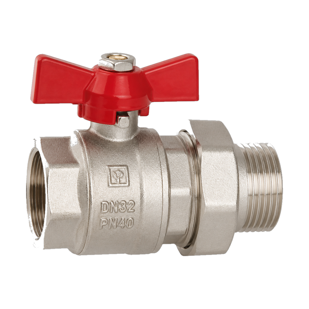 Valtec Кран шар. BASE с полусгоном 1 1/4 вн.-нар. VT.227.N.07