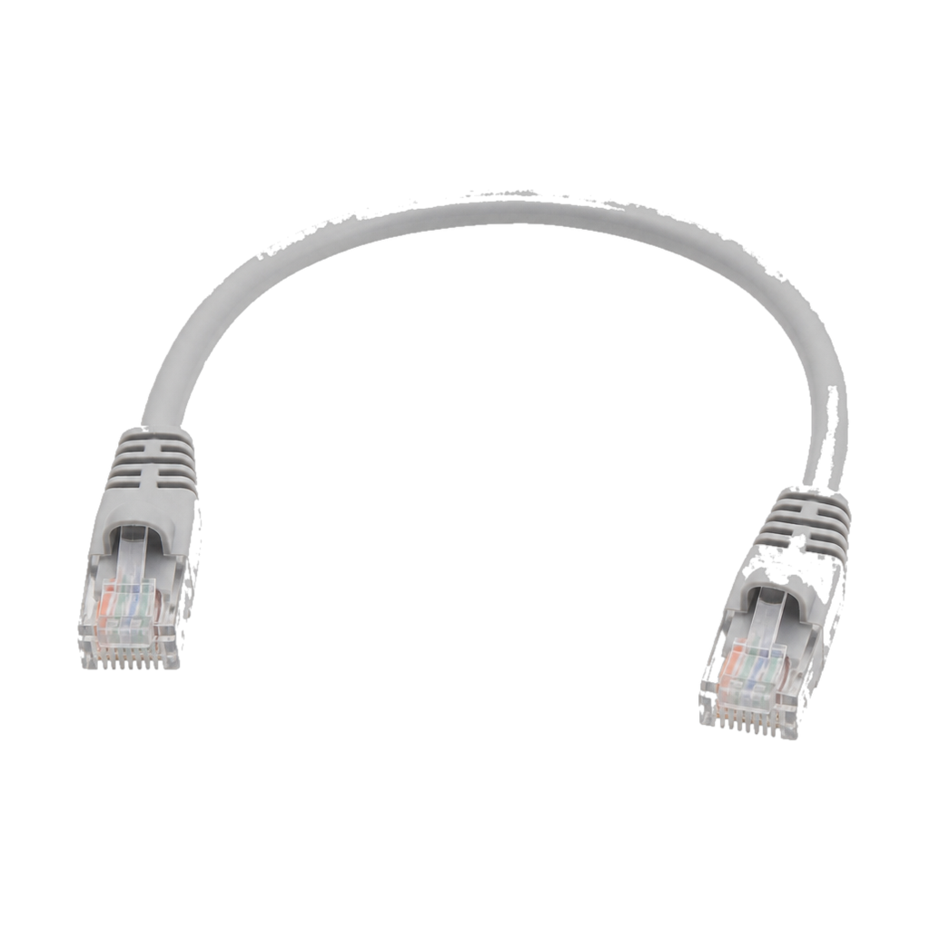 Патч-корд LanMaster вилка RJ-45, вилка RJ-45, кат.5E, ПВХ, 0.3м, серый