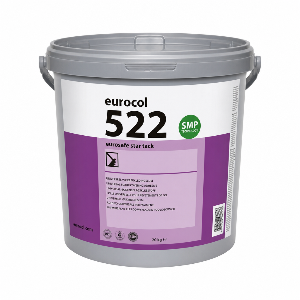 Forbo Eurocol 522 Eurosafe Star Tack Универсальный дисперсионный термореактивируемый клей для укладк