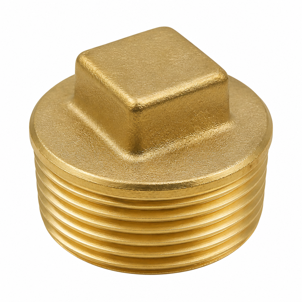 Заглушка латунная нар 1/2"